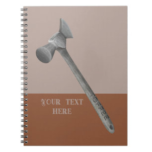Toffee-Hammerbild Notizblock