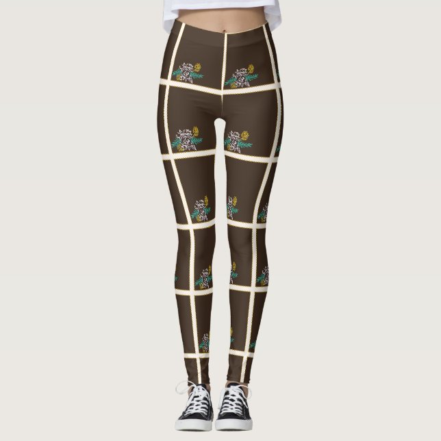 Toffee-Rose Leggings (Vorderseite)
