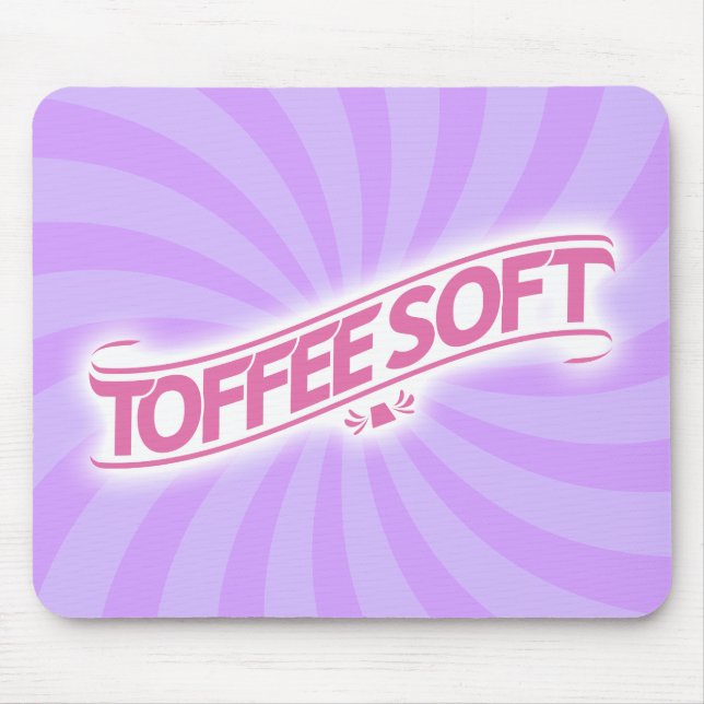 ToffeeSoft Logo-Mousepad - Rosa Mousepad (Vorne)