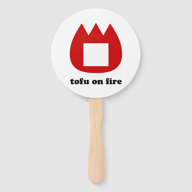 📛 Tofu in Brand Fächer (Vorderseite)