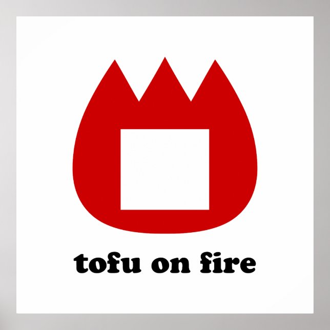 📛 Tofu in Brand Poster (Vorne)