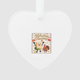 Tofu Over Turkey Classic T-Shirt Ornament
