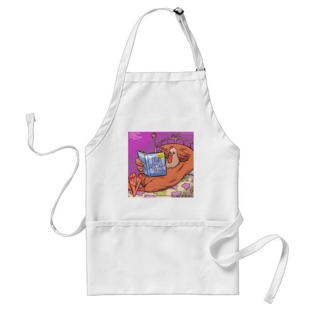 Tofu Vegan Soul Funny Schürze (Vorne)