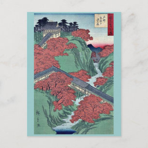 Tofukuji Tempel in Kyōto von Utagawa, Hiroshige Postkarte