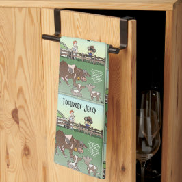 Tofurkey Jerky Kitchtuch Geschirrtuch