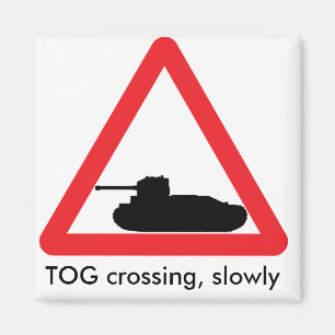 TOG-Überfahrt-Kühlschrankmagnet Magnet
