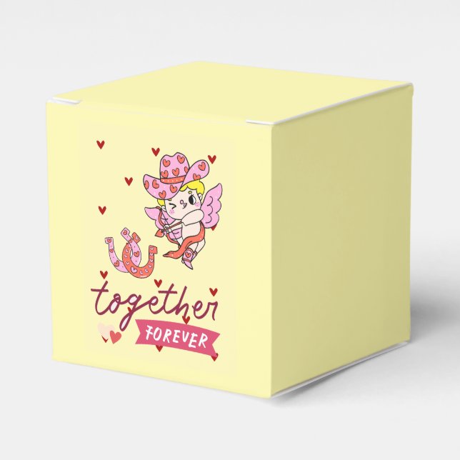 TOGETHER FOREVER COUNTRY STYLE  GESCHENKSCHACHTEL (Vorderseite)