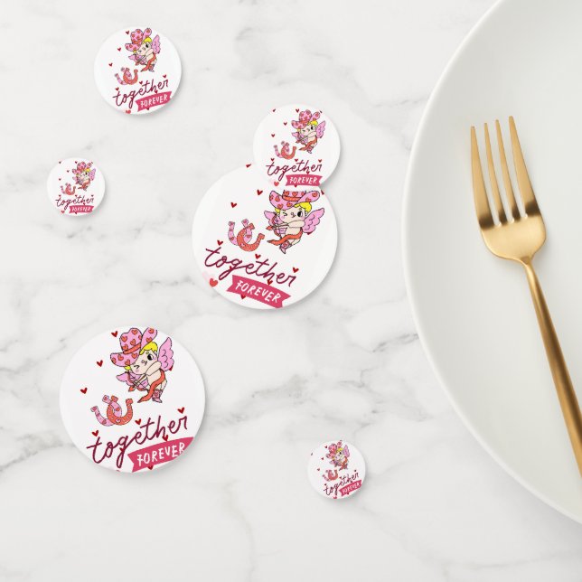 TOGETHER FOREVER COUNTRY STYLE  KONFETTI (Gruppe)