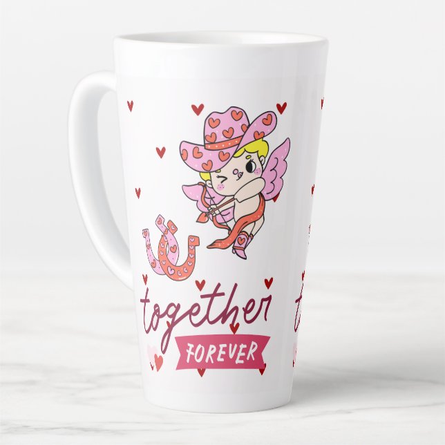 TOGETHER FOREVER COUNTRY STYLE  MILCHTASSE (Linke Ecke)