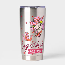 TOGETHER FOREVER COUNTRY STYLE  THERMOBECHER