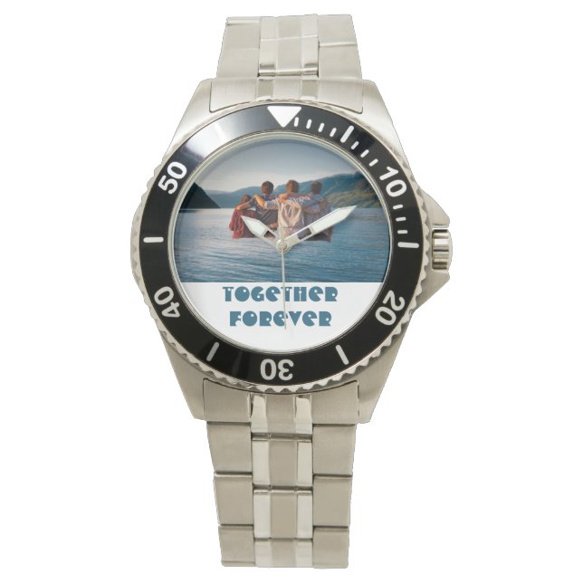 TOGETHER FOREVER FRIENDS T-SH ARMBANDUHR (Vorderseite)