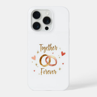 Together Forever Romantic Phone Case iPhone 15 Pro Hülle