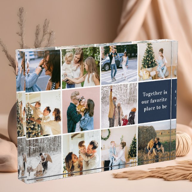 Together Is Our Favorite Place to Be Photo Collage Fotoblock (Von Creator hochgeladen)