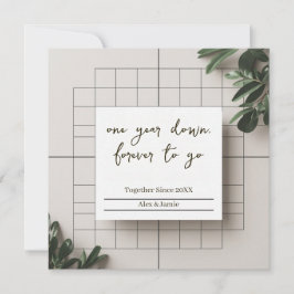 Together Since 20XX Personalized Couple  Karte