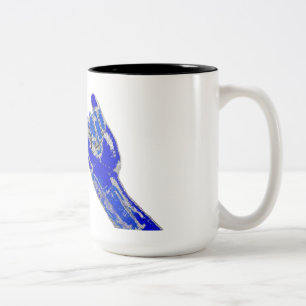 Together we will overcome zweifarbige tasse