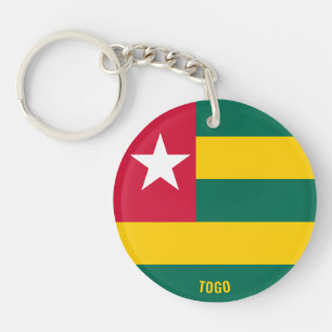 Togo Flag Charming Patriotic Schlüsselanhänger