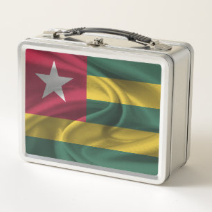 Togo Flag Metall Brotdose
