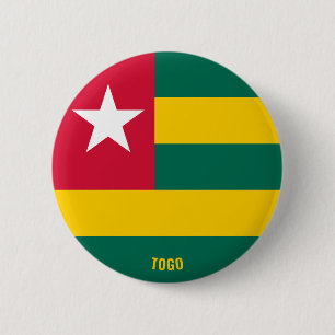 Togo Flag Niedlich Patriotic Button