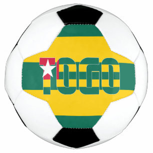 Togo Flag Patriotic  Fußball
