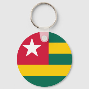 Togo Flag Schlüsselanhänger