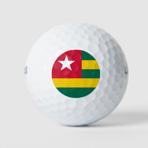 Togo-Flagge Golfball