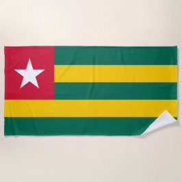 Togo-Flagge Strandtuch