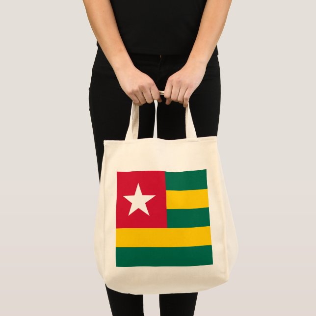Togo-Flagge Tragetasche (Vorderseite (Produkt))