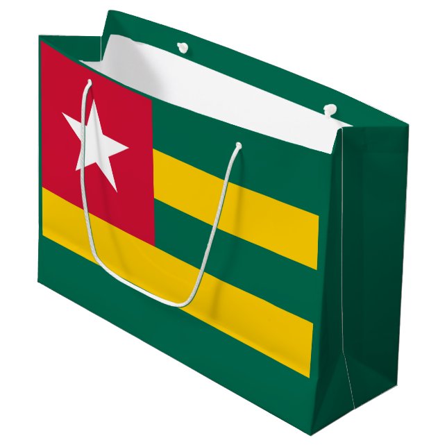 Togo Große Geschenktüte (Vorderseite Schrägansicht)