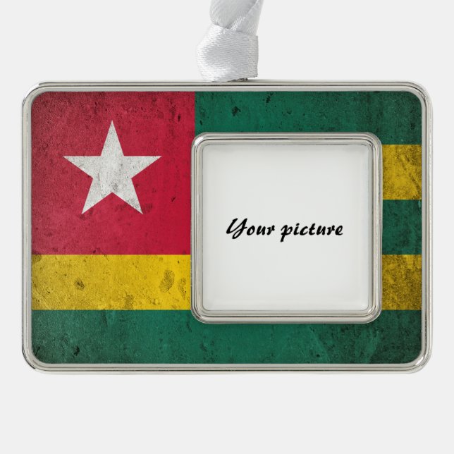 Togo Rahmen-Ornament Silber (Vorderseite)