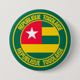 Togo Round Emblem Button