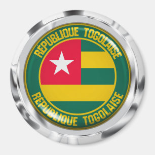 Togo Round Emblem Magnet