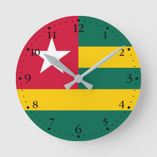 Togo Runde Wanduhr