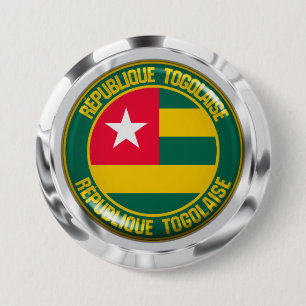 Togo-Rundemblem Button