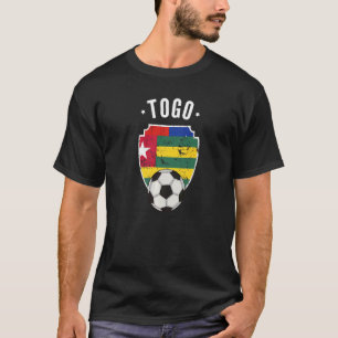 Togo Soccer Togo Flag Fußball Togo Root T-Shirt