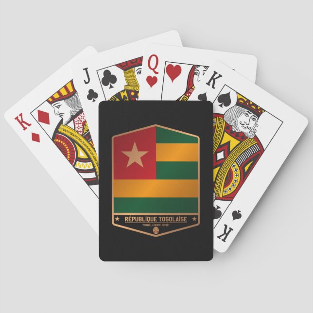 Togo Spielkarten (Rückseite)