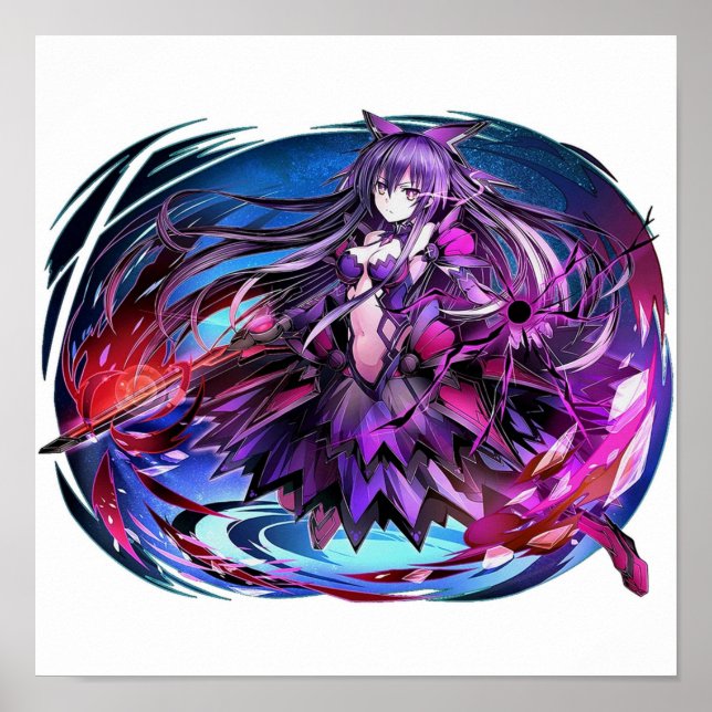 Tohka Yatogami Date a live Animes Poster (Vorne)