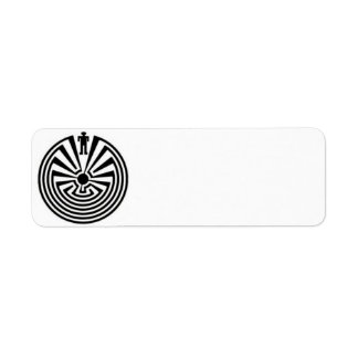 Tohono O'odham Man im Labyrinth