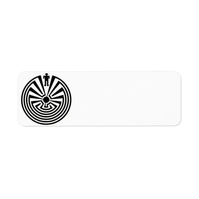 Tohono O'odham Man im Labyrinth (Vorne)