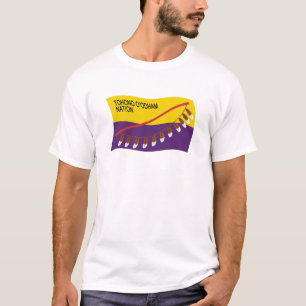 Tohono O'odham Nation Flag-Shirt T-Shirt