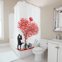 Toi et Moi, et Rideau de Douche Cupidon