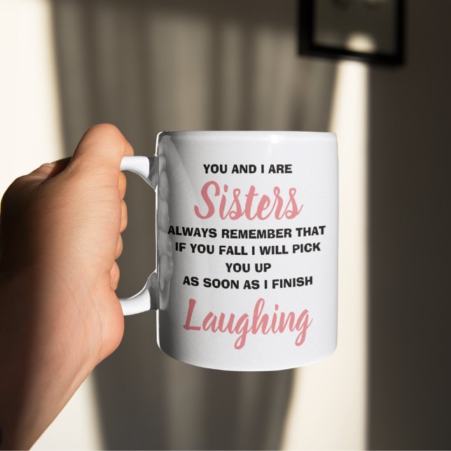 Toi et moi sommes des soeurs amusant Novelty Mug c (Créateur téléchargé)