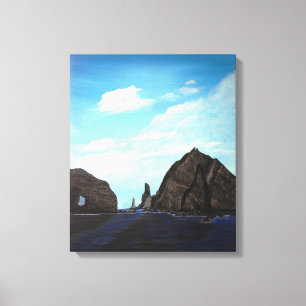 Toile 아 름 다 운 독 도 Dokdo Main Island