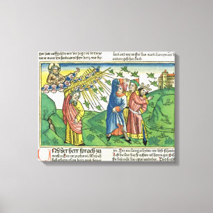 Toile 10:1 d'exode - 20 les sept pestes de l'Egypte : le