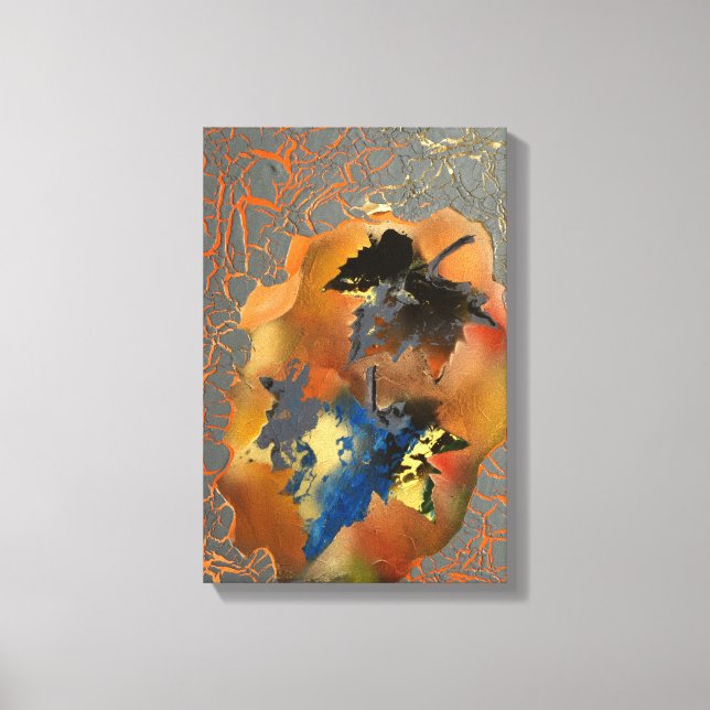 Toile 11 po x 16 po de foglie morte (Recto)