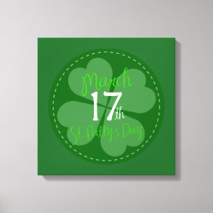 Toile 17 mars Fête de la Saint-Patty