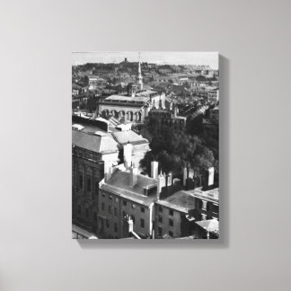 Toile 1859 : Vue de Boston vers le sud