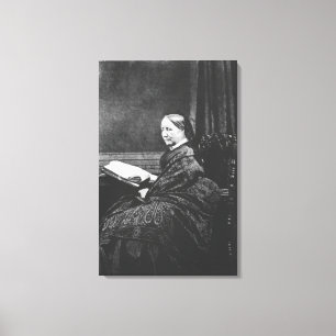 Toile 19ème siècle d'Elizabeth Cleghorn Gaskell