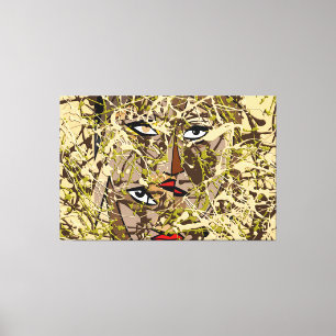 Toile 23_006, Peinture éclatée