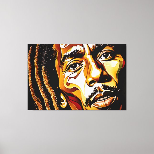 Toile 24_00, Face, Abstraite, Grande Galerie Envelopper, (Recto)