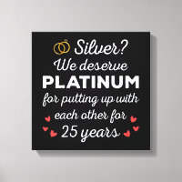 25e anniversaire du Mariage I - Couple drôle d'arg